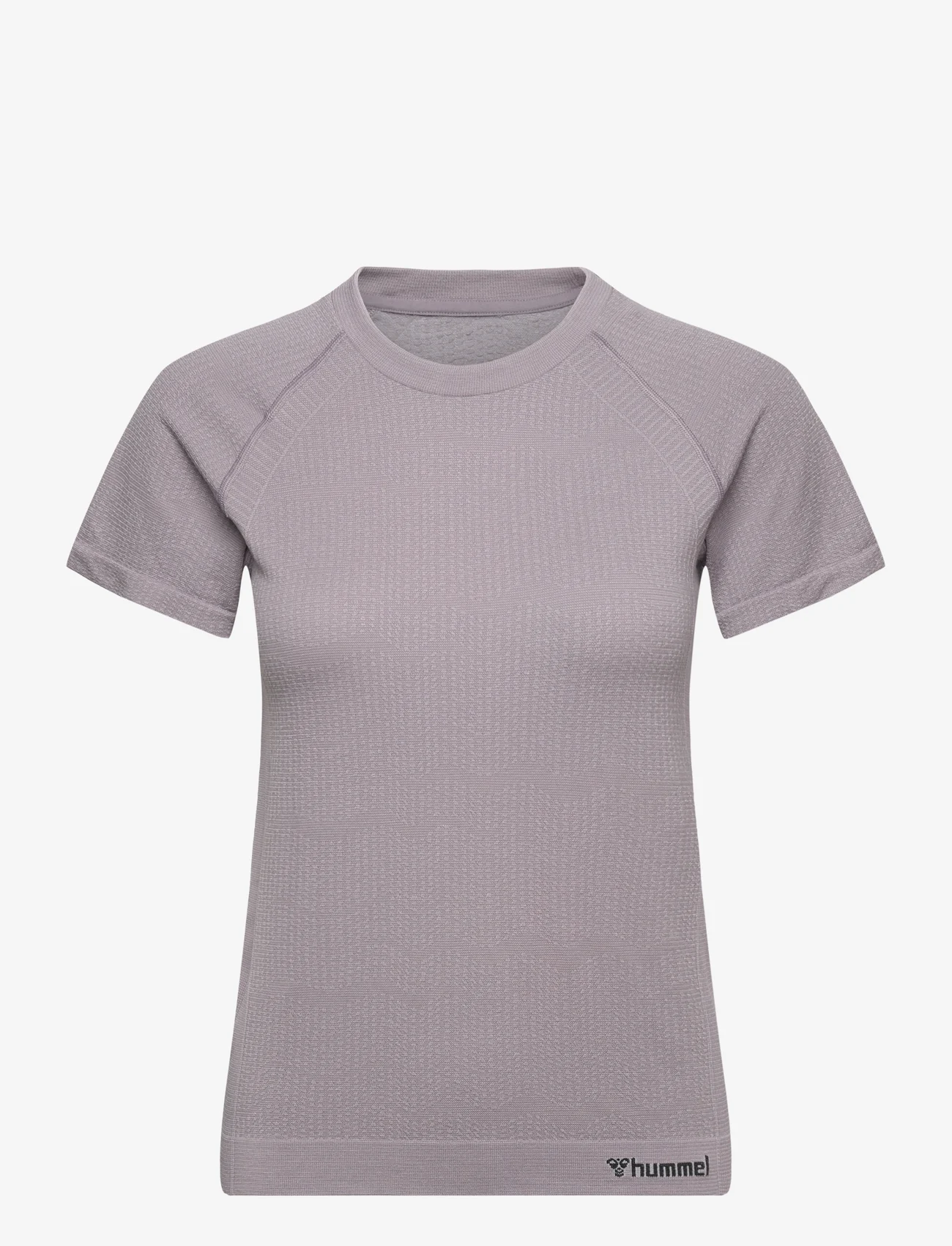 Hummel - hmlMT FLOW SEAMLESS T-SHIRT - t-shirts - minimal gray - 0