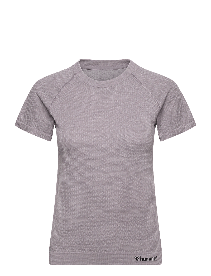 Hummel - hmlMT FLOW SEAMLESS T-SHIRT - t-shirts - minimal gray - 1