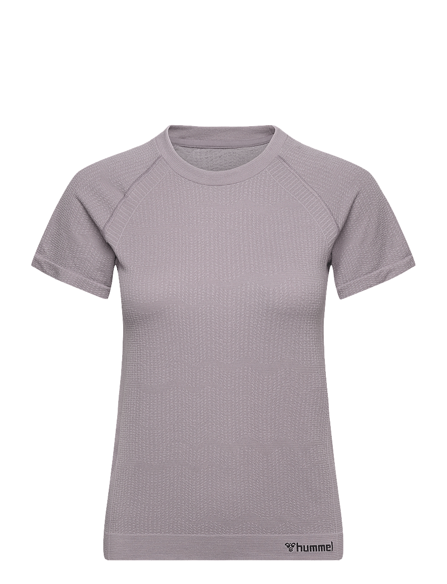 Hummel - hmlMT FLOW SEAMLESS T-SHIRT - t-shirts - minimal gray - 1