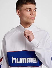 Hummel - hmlIC DURBAN HALF ZIP SWEATSHIRT - sweatshirts & hættetrøjer - white - 4
