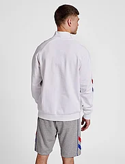 Hummel - hmlIC DURBAN HALF ZIP SWEATSHIRT - sweatshirts & hættetrøjer - white - 5