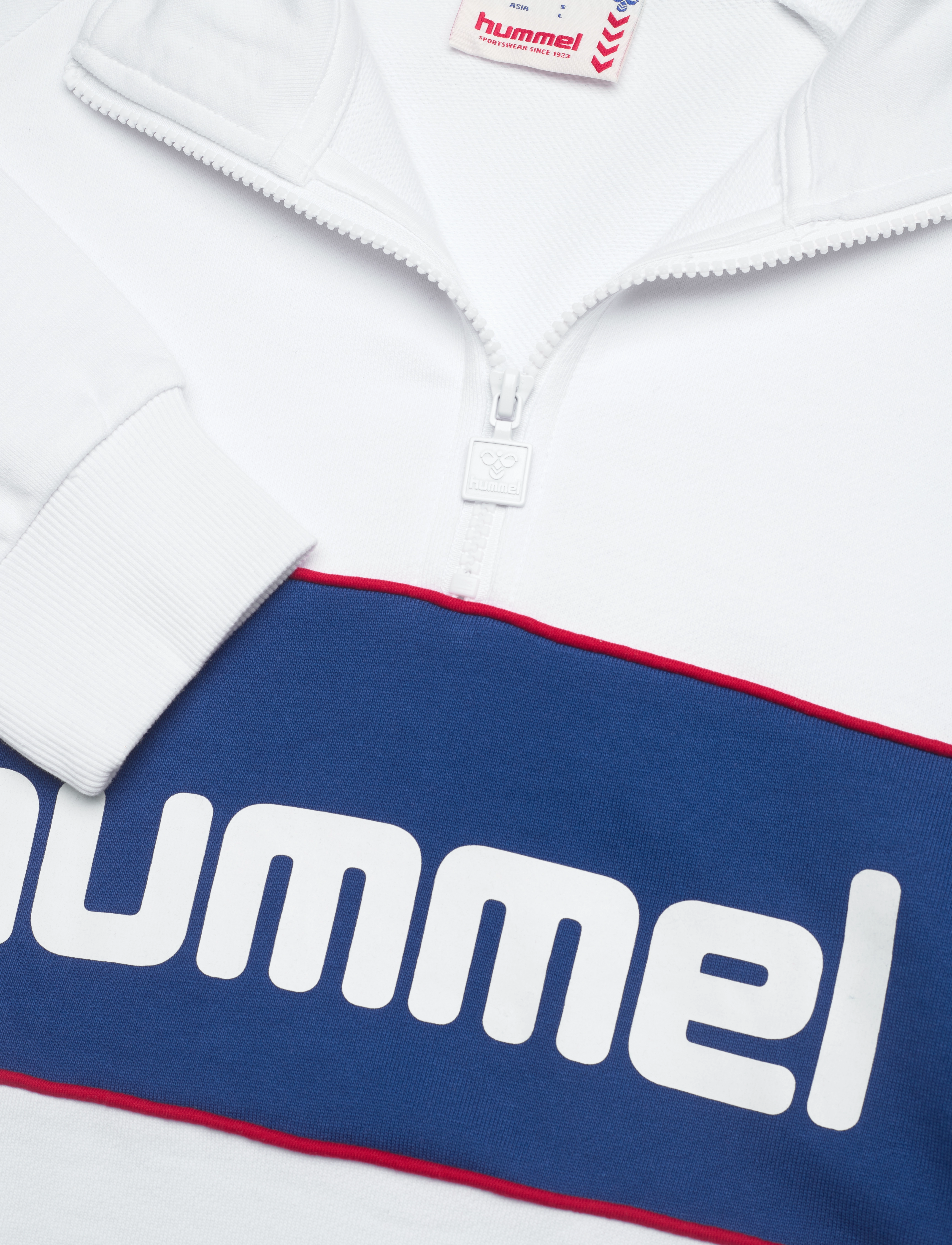 Hummel - hmlIC DURBAN HALF ZIP SWEATSHIRT - white - 5