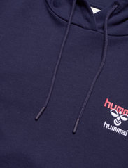 Hummel - hmlIC DAYTON HOODIE - džemperi ar kapuci - peacoat - 5