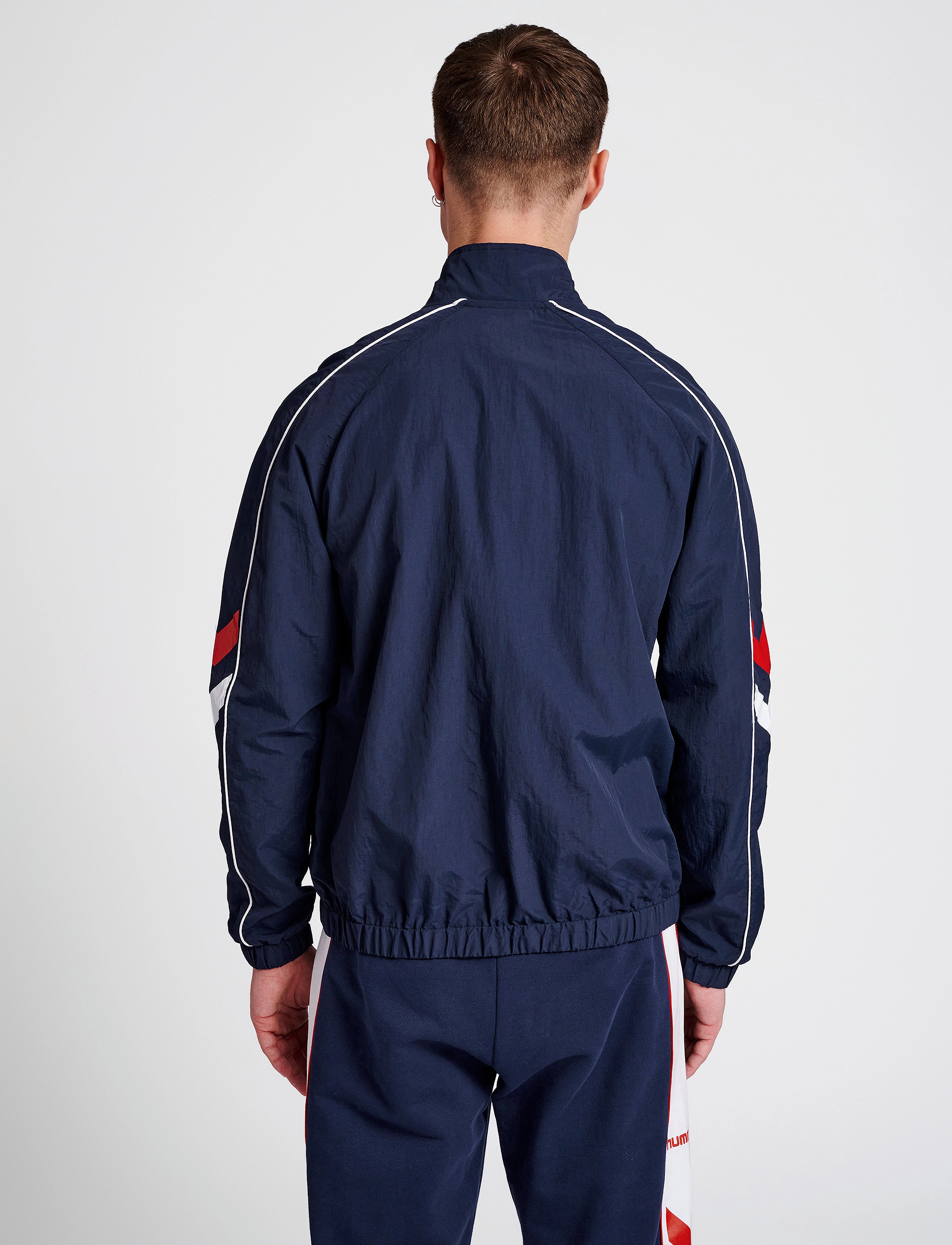 Hummel - hmlIC BELVILLE WOV. HALF ZIP JACKET - peacoat - 4