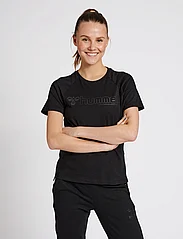 Hummel - hmlNONI 2.0 T-SHIRT - t-shirts - black - 3