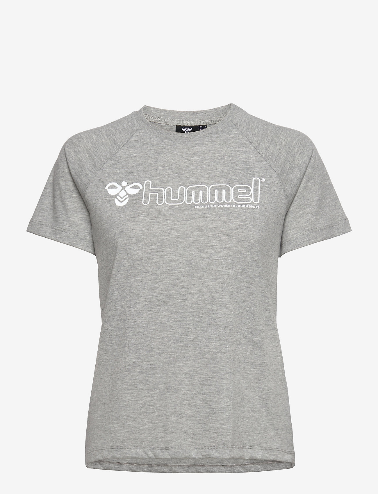 Hummel - hmlNONI 2.0 T-SHIRT - t-shirts - grey melange - 0