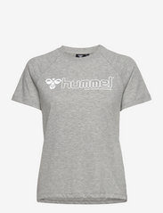 Hummel - hmlNONI 2.0 T-SHIRT - t-shirts - grey melange - 0