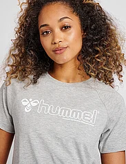 Hummel - hmlNONI 2.0 T-SHIRT - t-shirts - grey melange - 5