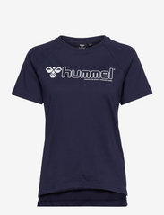 Hummel - hmlNONI 2.0 T-SHIRT - t-shirts - peacoat - 0