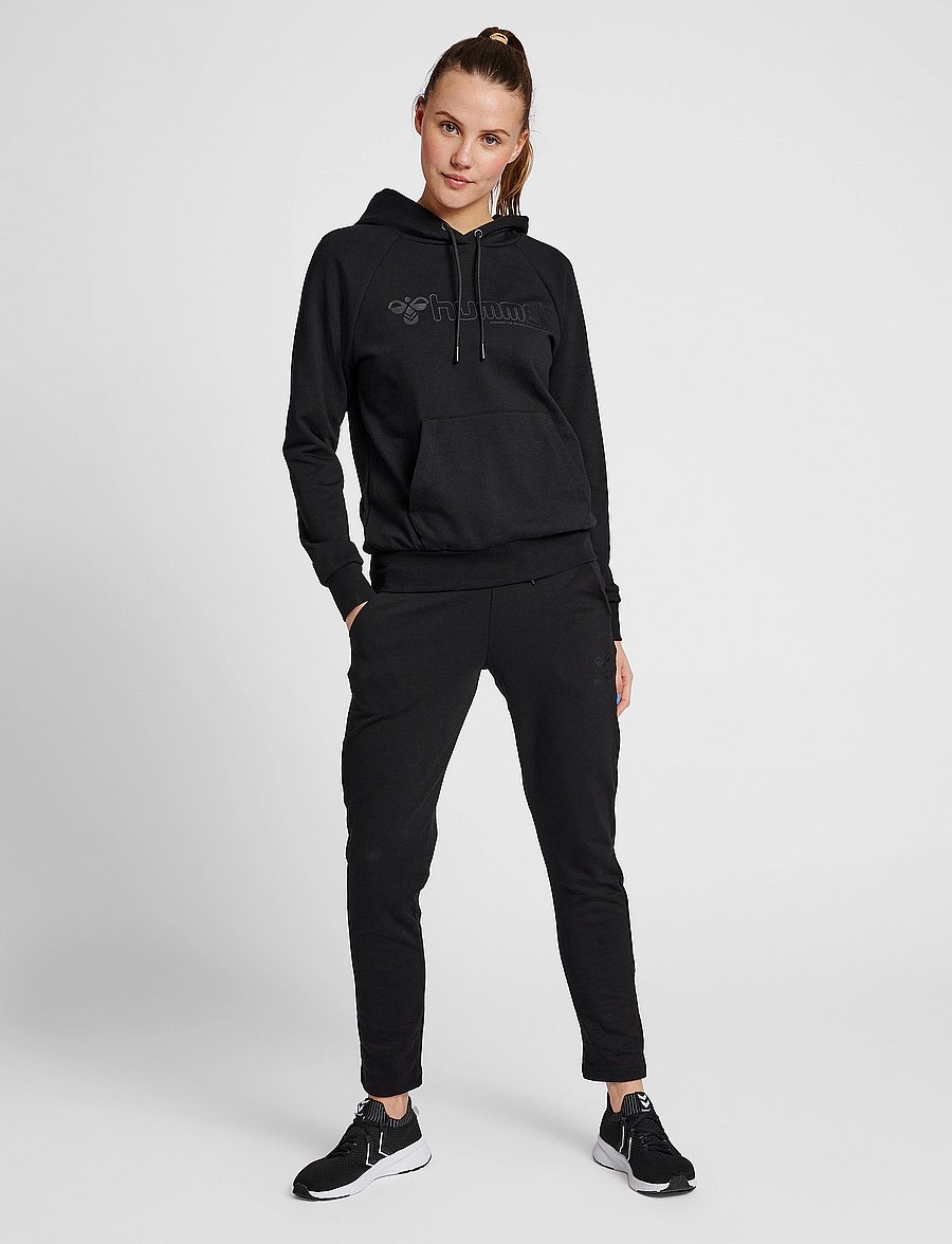Hummel - hmlNONI 2.0 HOODIE - oberteile - black - 0