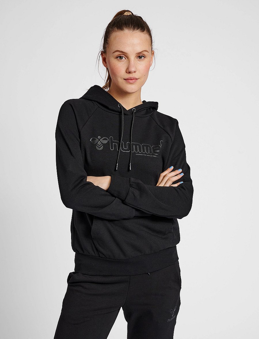 Hummel - hmlNONI 2.0 HOODIE - oberteile - black - 3