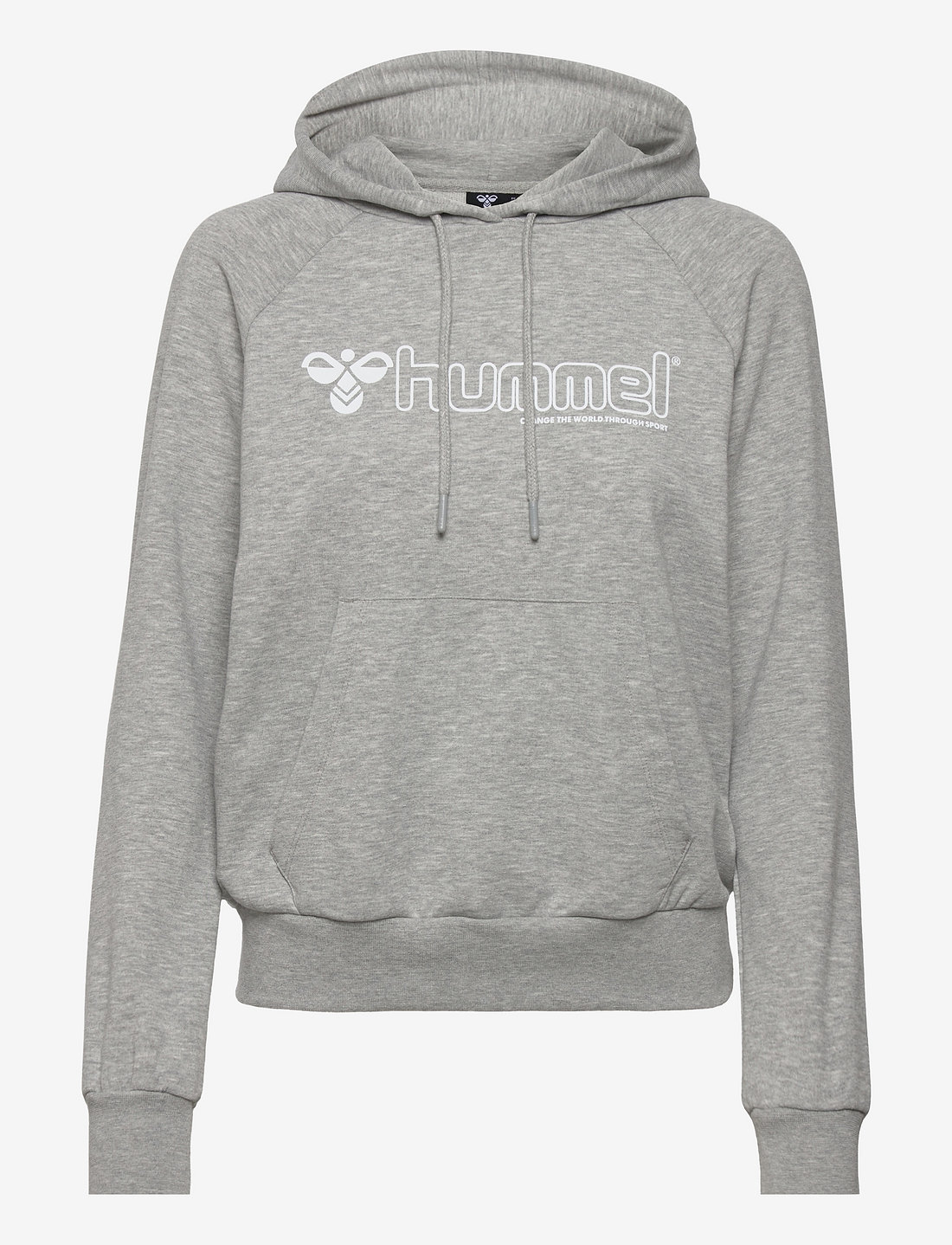 Hummel - hmlNONI 2.0 HOODIE - overdele - grey melange - 1
