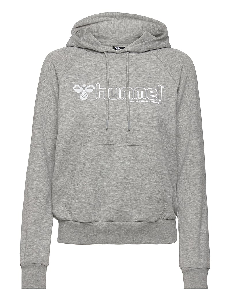 Hummel - hmlNONI 2.0 HOODIE - oberteile - grey melange - 1