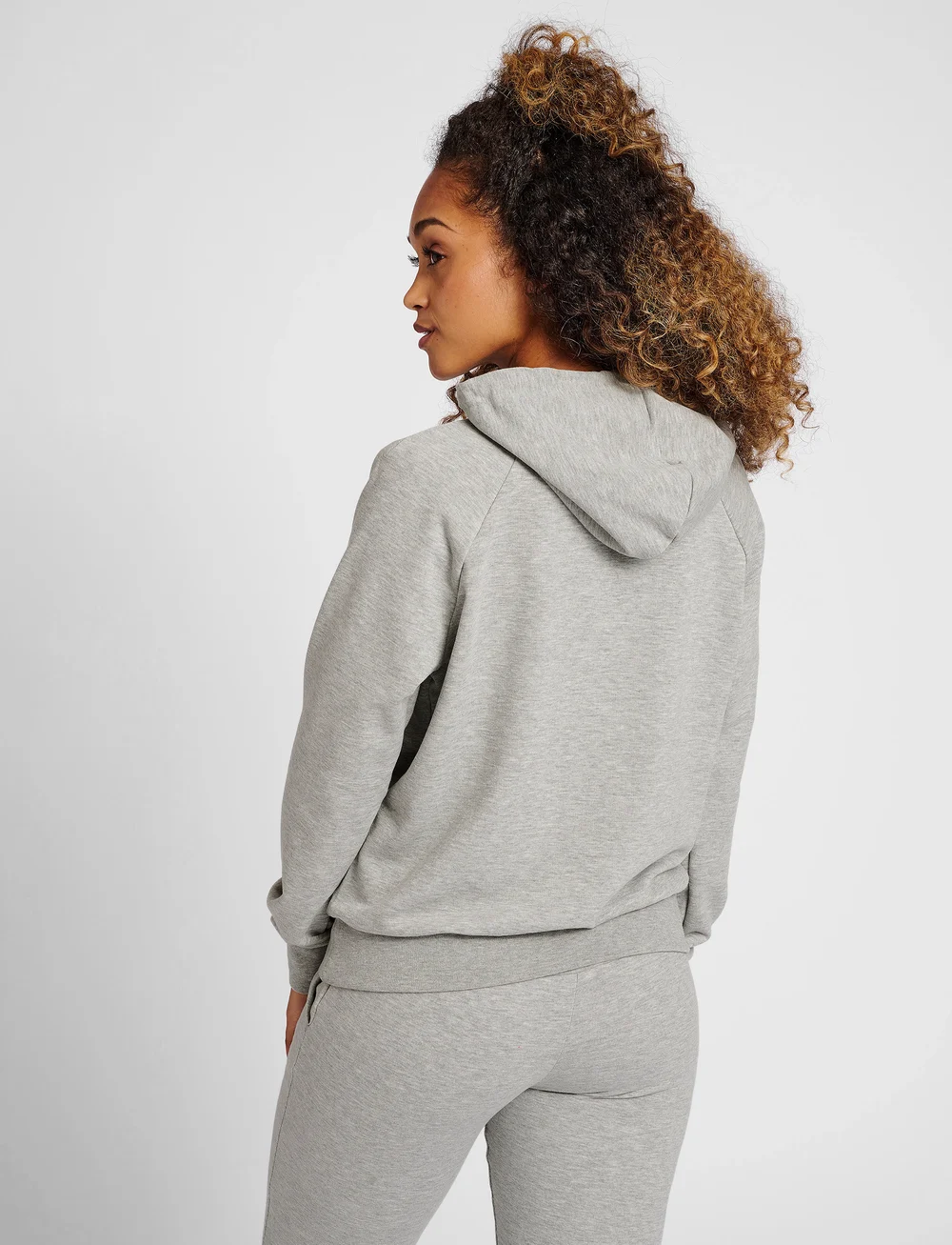 Hummel - hmlNONI 2.0 HOODIE - overdele - grey melange - 3
