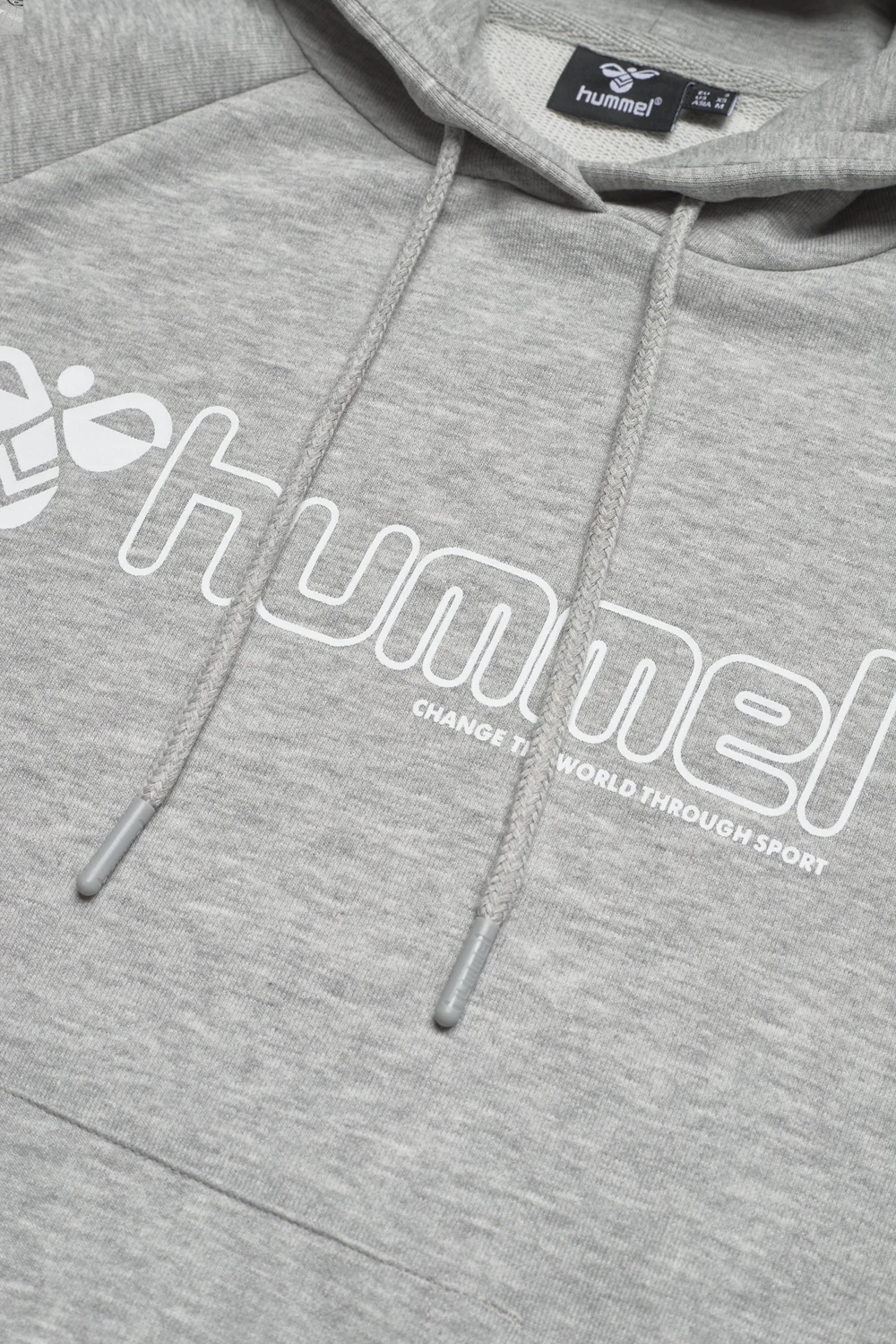 Hummel - hmlNONI 2.0 HOODIE - overdele - grey melange - 5