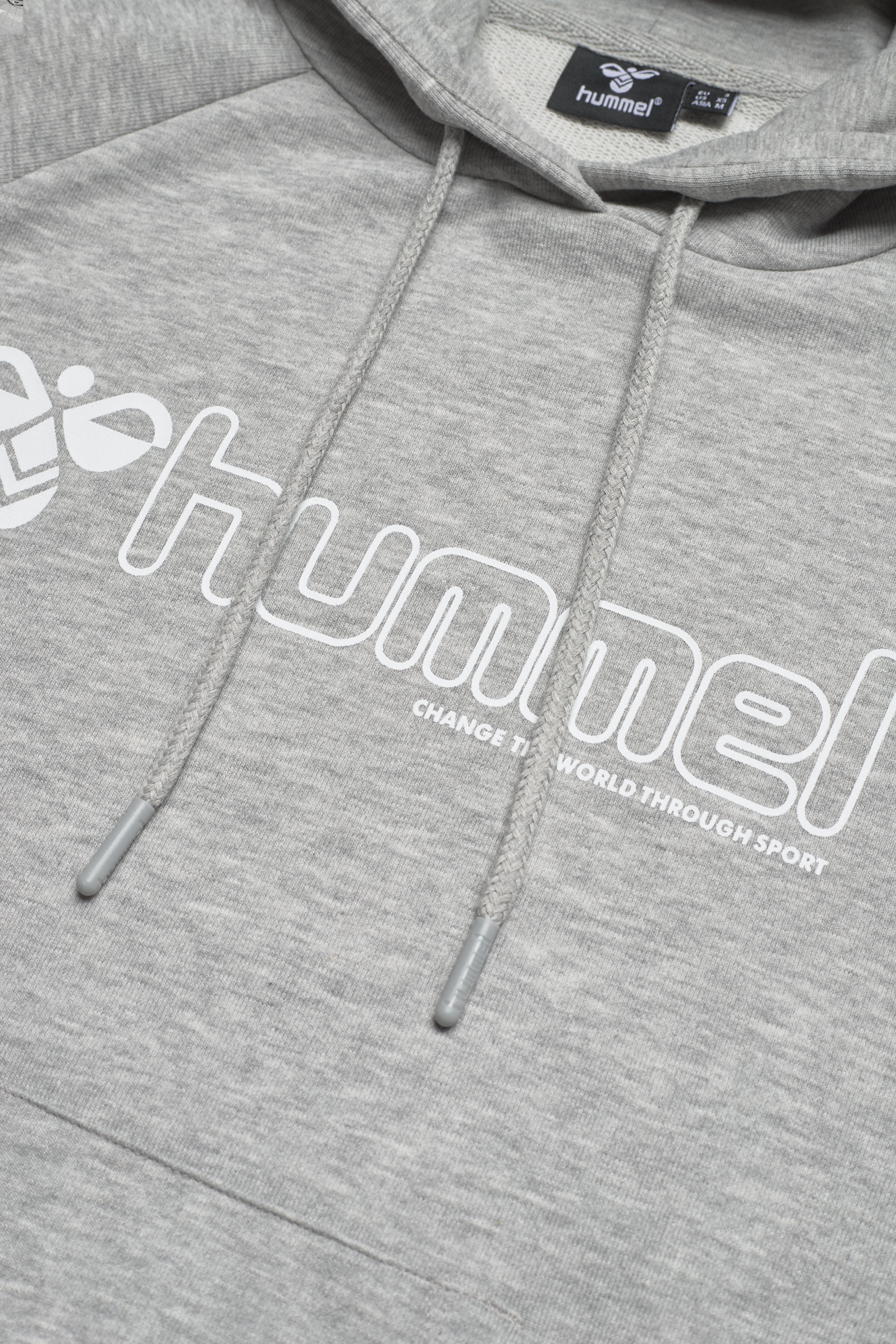 Hummel - hmlNONI 2.0 HOODIE - overdele - grey melange - 5
