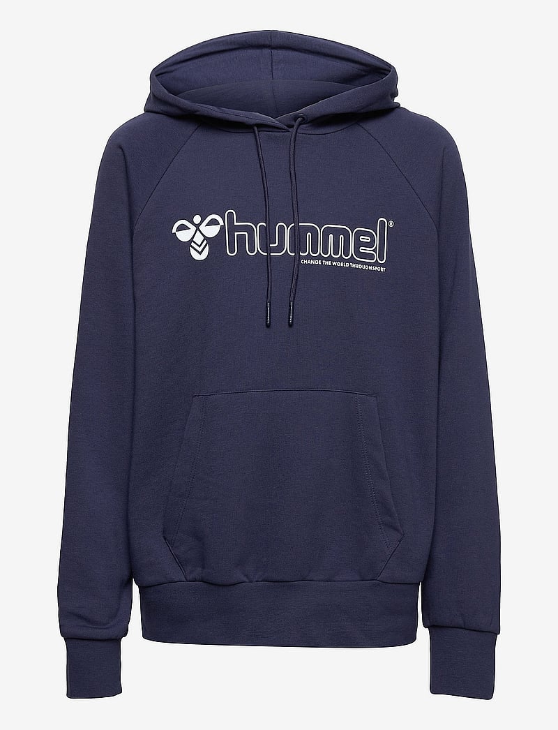 Hummel - hmlNONI 2.0 HOODIE - oberteile - peacoat - 1
