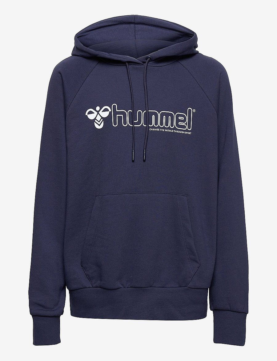 Hummel - hmlNONI 2.0 HOODIE - hupparit - peacoat - 1