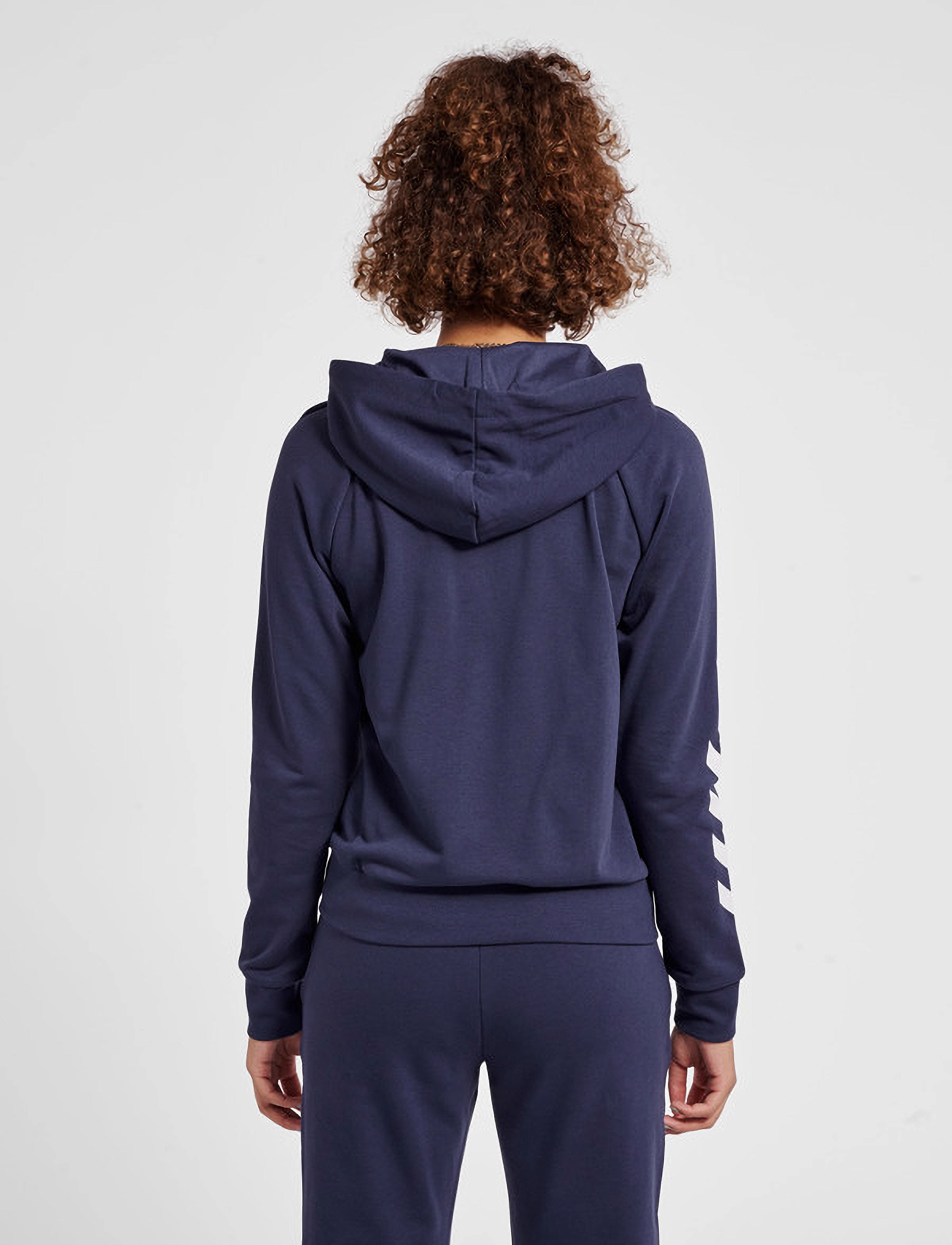 Hummel - hmlNONI 2.0 ZIP HOODIE - peacoat - 4