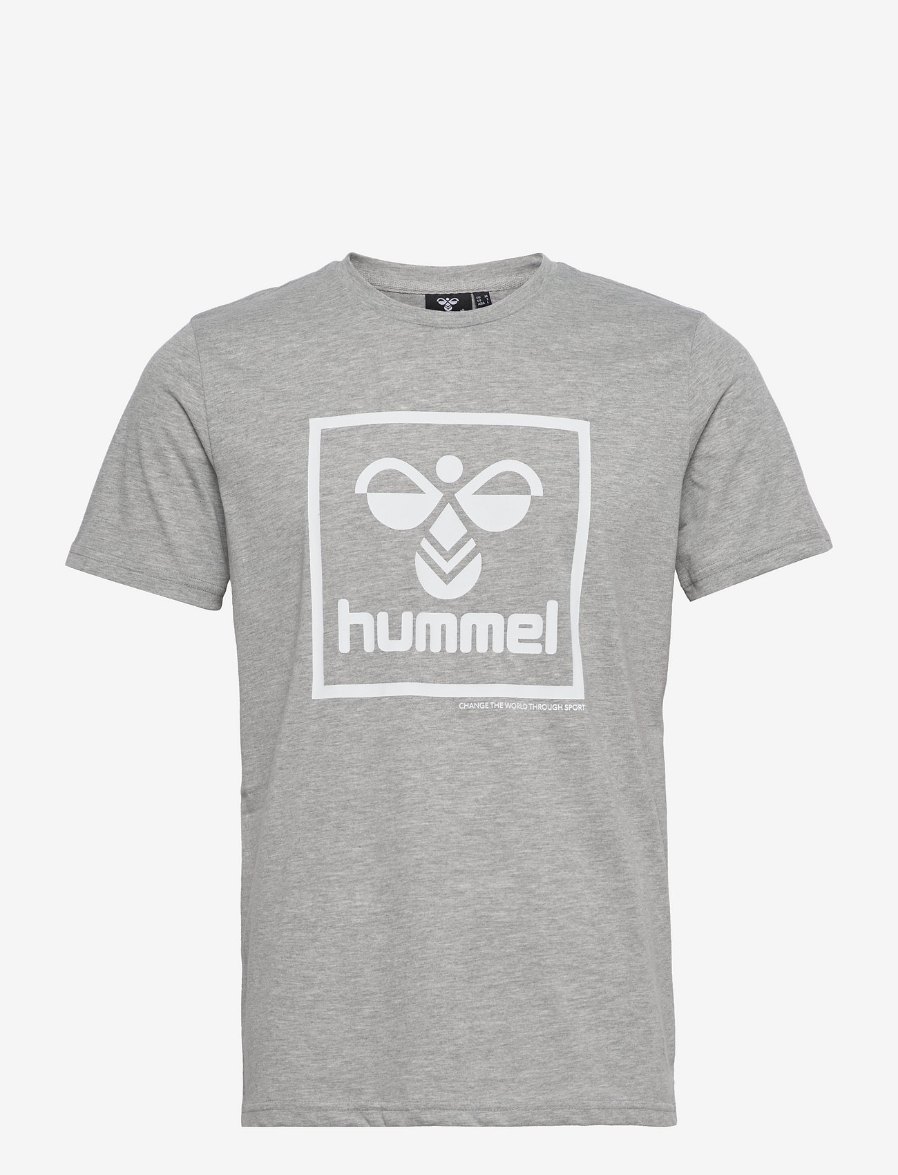 Hummel - hmlISAM 2.0 T-SHIRT - mažiausios kainos - grey melange - 0