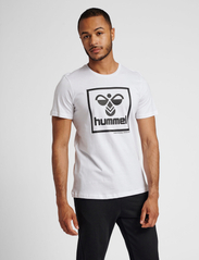 Hummel - hmlISAM 2.0 T-SHIRT - laveste priser - white - 2