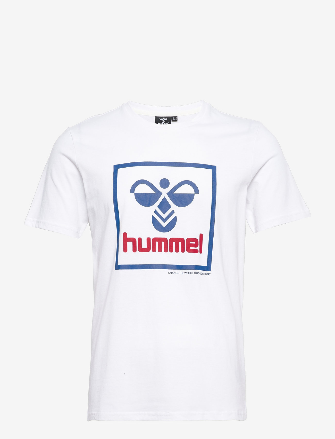 Hummel - hmlISAM 2.0 T-SHIRT - laveste priser - white/blue/red - 0