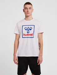 Hummel - hmlISAM 2.0 T-SHIRT - alhaisimmat hinnat - white/blue/red - 2