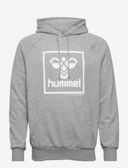 Hummel - hmlISAM 2.0 HOODIE - kapuutsiga dressipluusid - grey melange - 0