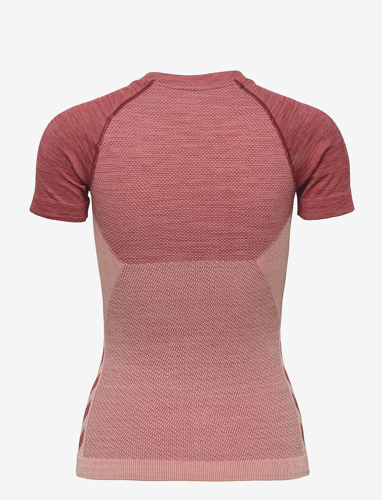 Hummel - hmlCLEA SEAMLESS TIGHT T-SHIRT - t-shirts - withered rose/rose tan melange - 1
