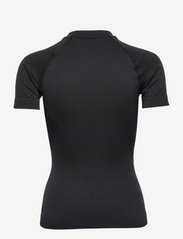 Hummel - hmlCLEA SEAMLESS TIGHT T-SHIRT - t-shirts - black melange - 1