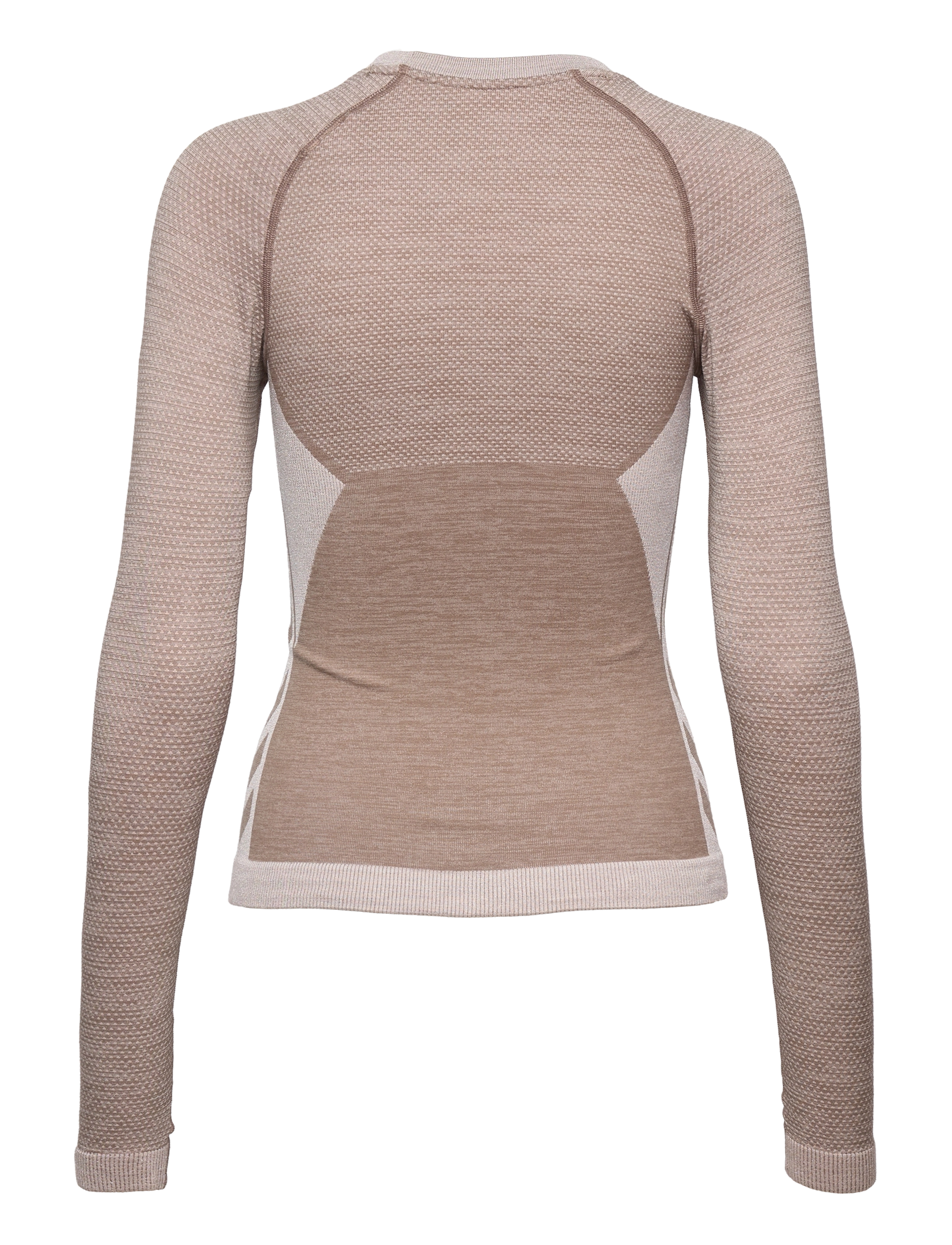 Hummel - hmlCLEA SEAMLESS TIGHT T-SHIRT L/S - laveste priser - chateau gray/driftwood melange - 1