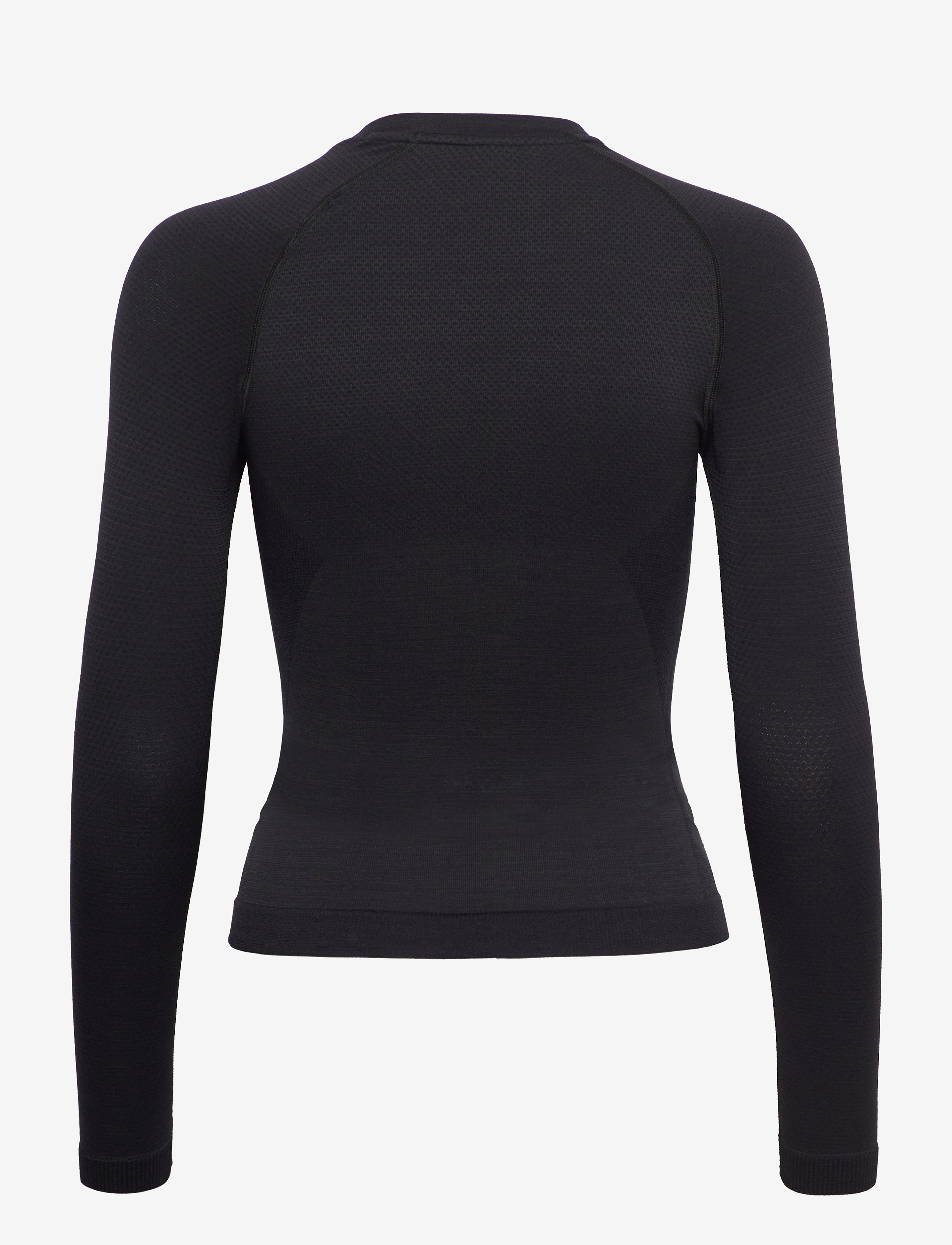 Hummel - hmlCLEA SEAMLESS TIGHT T-SHIRT LS - langarmshirts - black melange - 2