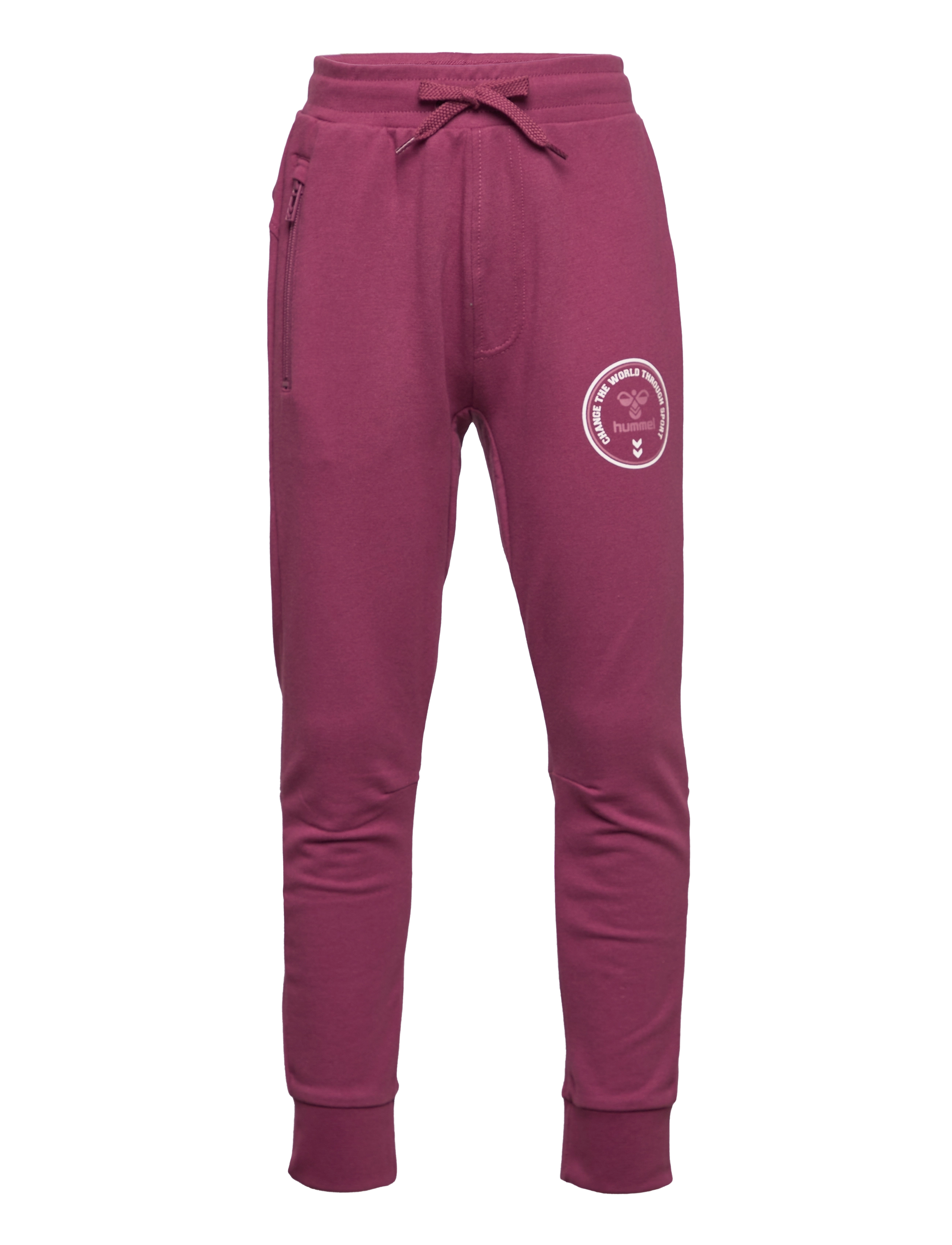 Hummel - hmlMATH PANTS - amaranth - 0