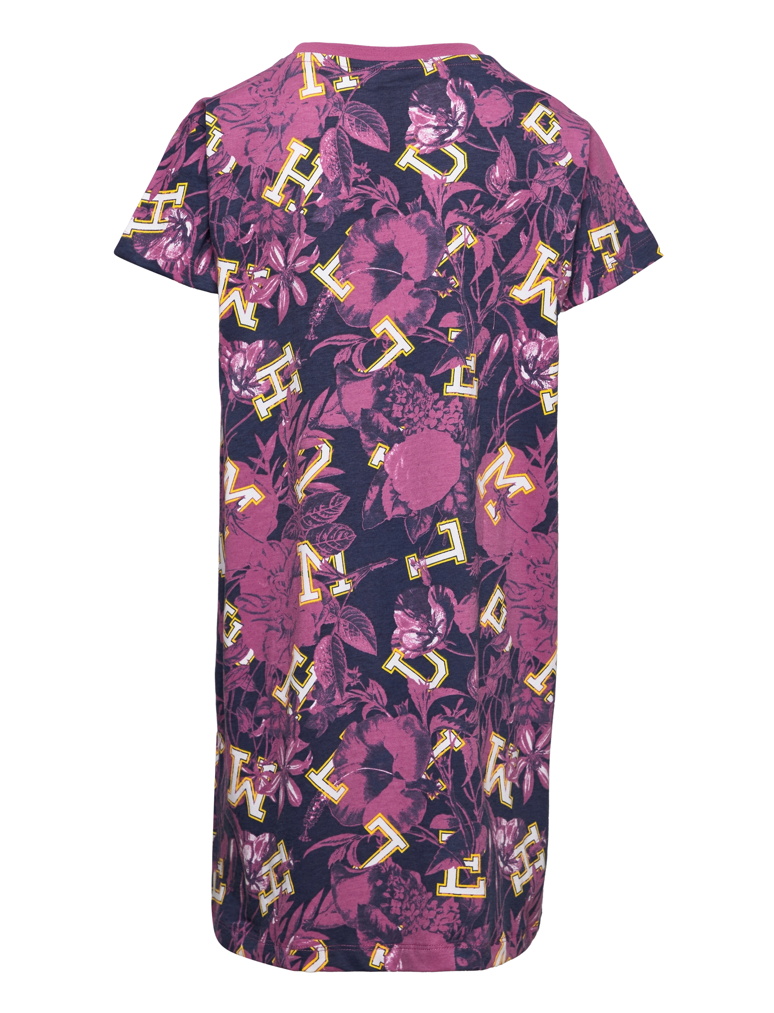Hummel - hmlDRAMA T-SHIRT DRESS S/S - bordeaux - 1