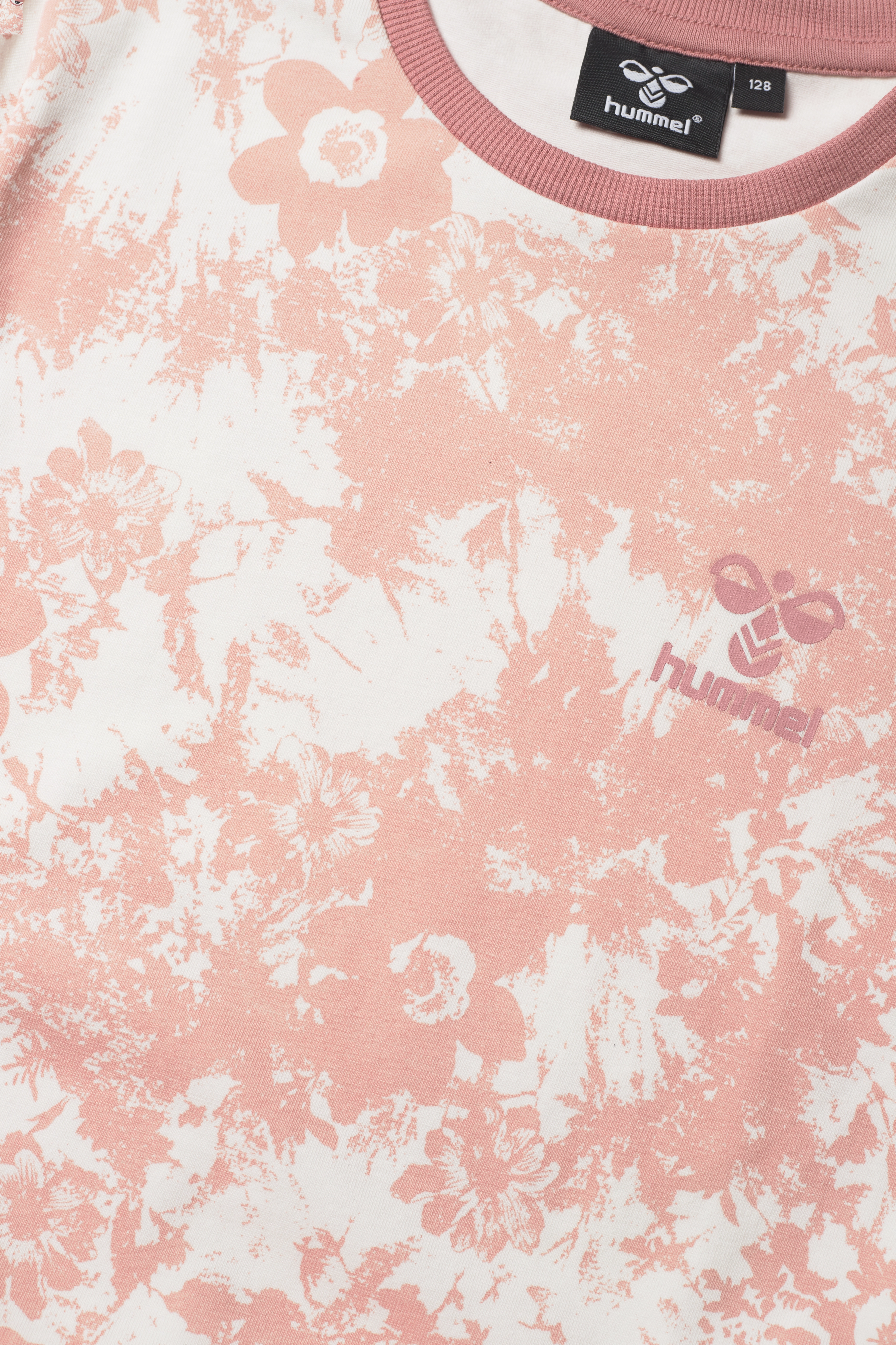 Hummel - hmlJUNA DRESS S/S - kurzärmelige freizeitkleider - ash rose - 2