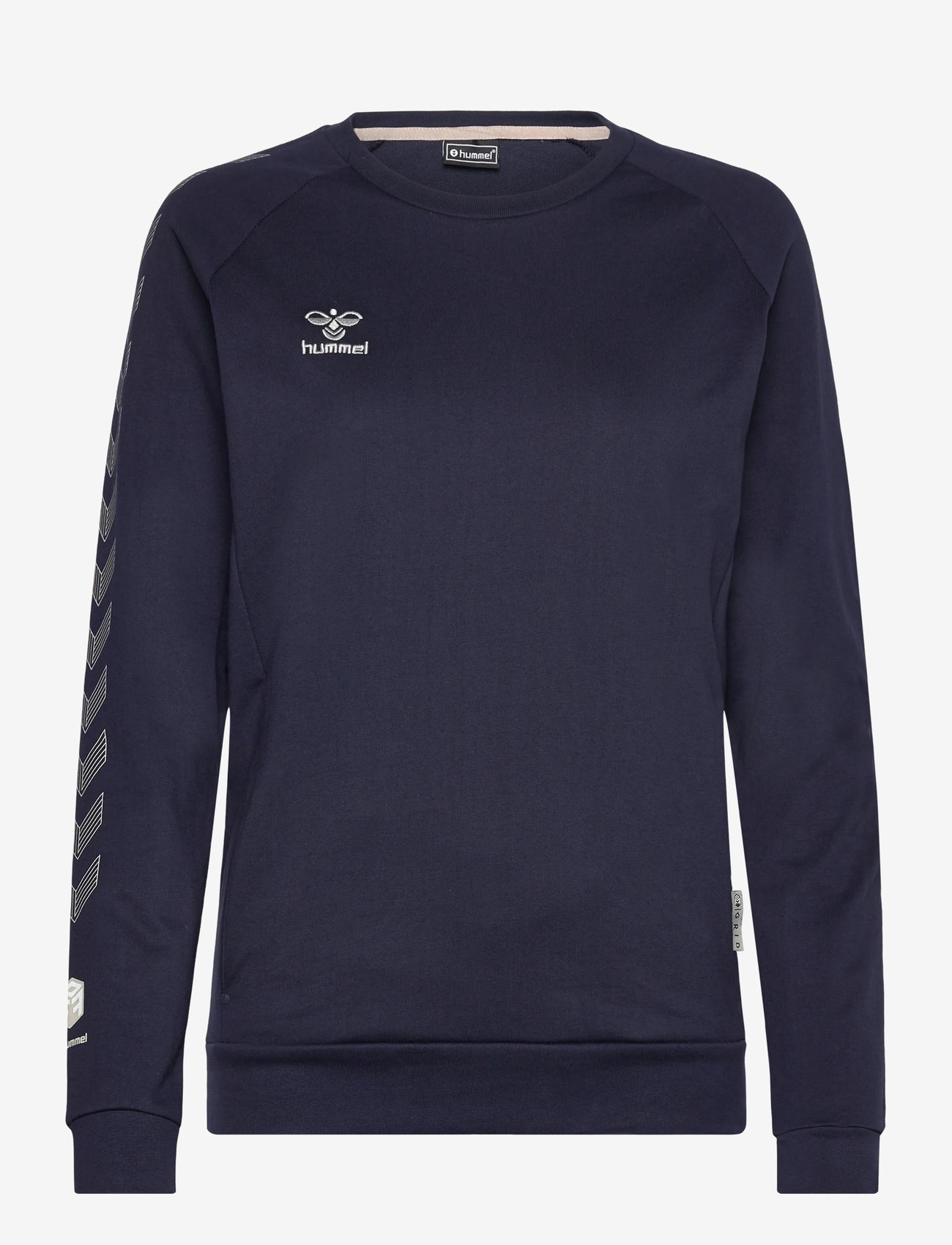 Hummel - hmlMOVE GRID COTTON SWEATSHIRT WOMA - kvinder - marine - 0