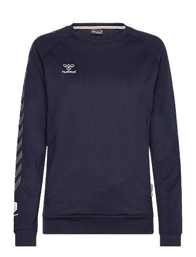 Hummel hmlMOVE GRID COTTON SWEATSHIRT WOMA - Kleidung - MARINE / navy