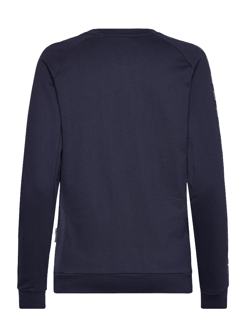 Hummel - hmlMOVE GRID COTTON SWEATSHIRT WOMA - dressipluusid - marine - 1