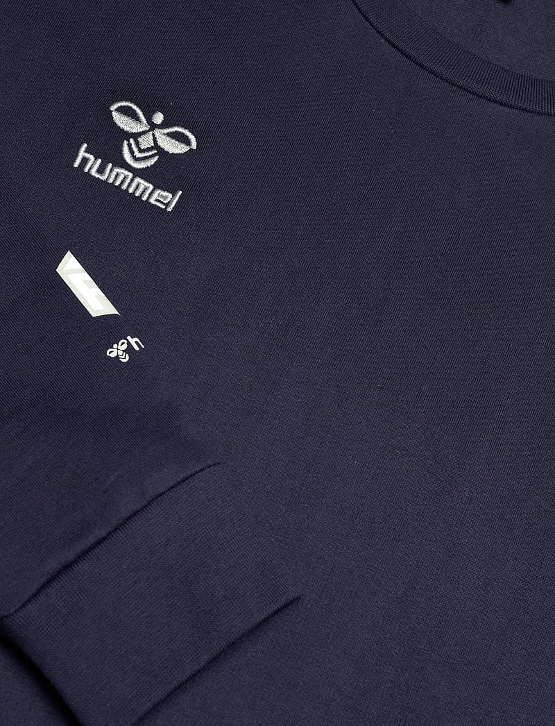 Hummel - hmlMOVE GRID COTTON SWEATSHIRT WOMA - dressipluusid - marine - 2