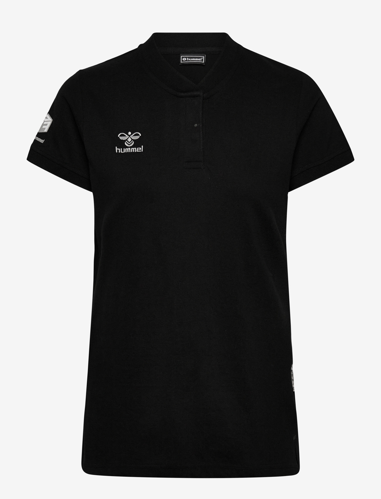 Hummel - hmlMOVE GRID POLO WOMAN - toppe & t-shirts - black - 0