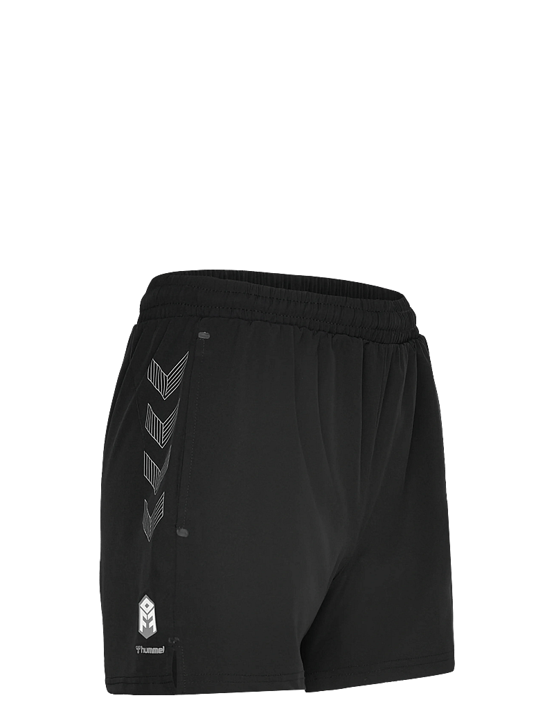Hummel - hmlMOVE GRID WOVEN SHORTS WOMAN - træningsshorts - black - 2