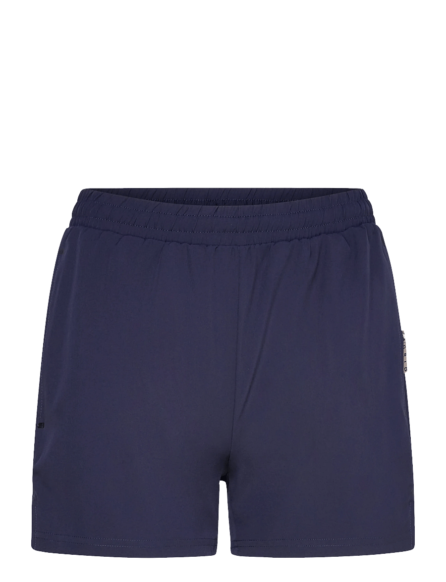 Hummel - hmlMOVE GRID WOVEN SHORTS WOMAN - spodenki treningowe - marine - 0