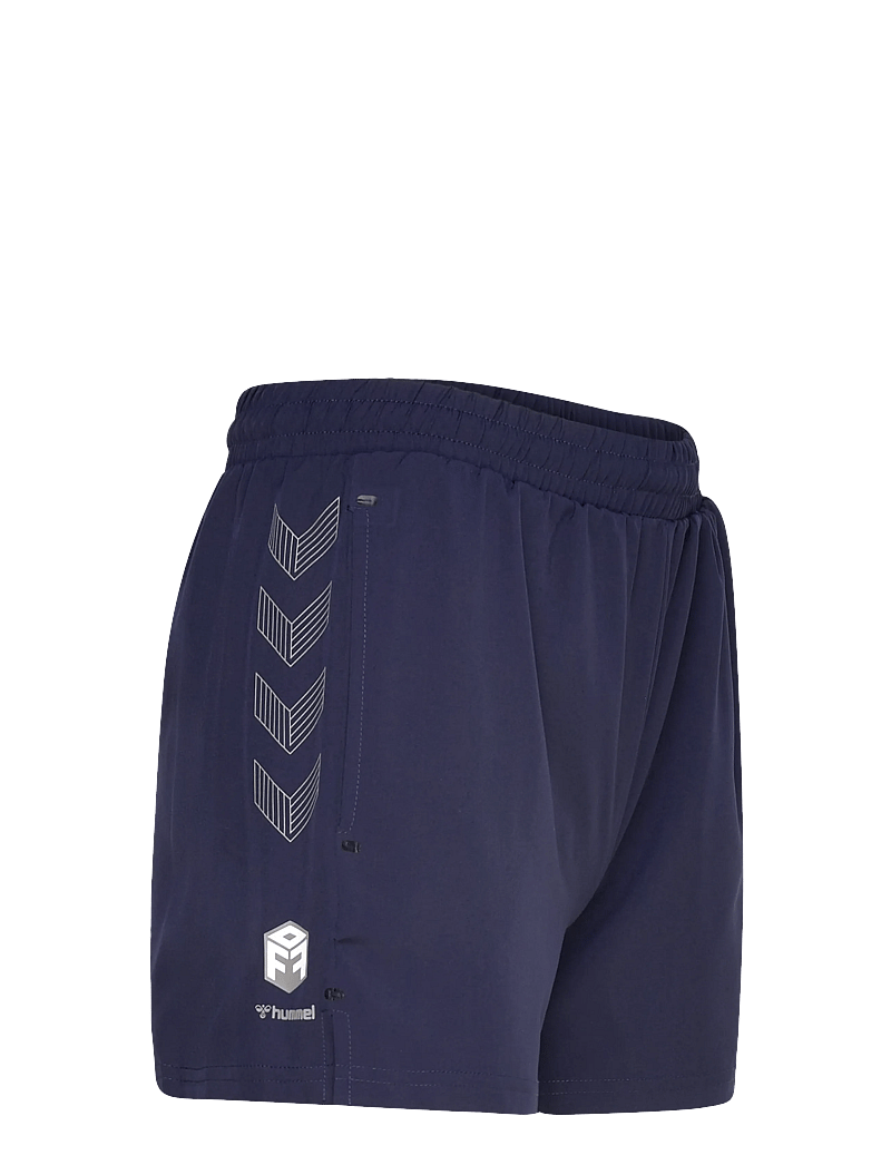 Hummel - hmlMOVE GRID WOVEN SHORTS WOMAN - træningsshorts - marine - 2