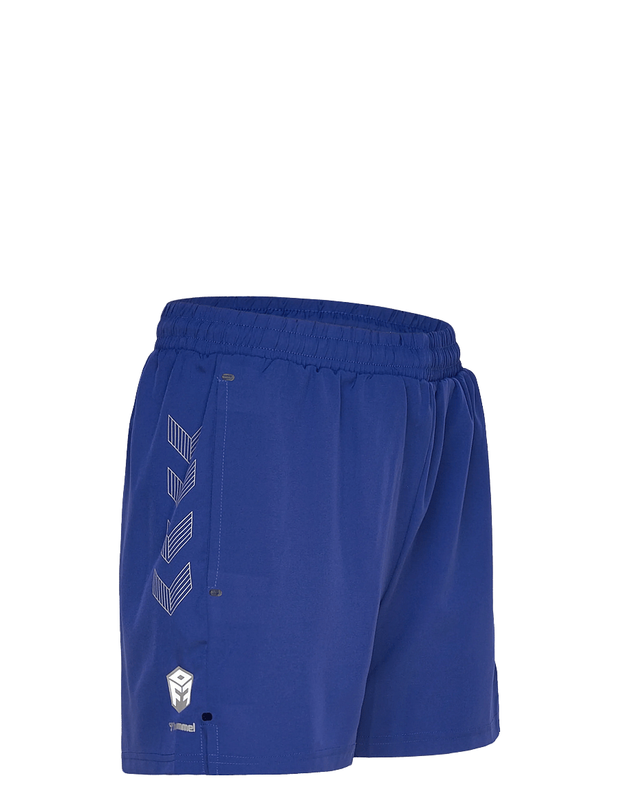 Hummel - hmlMOVE GRID WOVEN SHORTS WOMAN - Æfingastuttbuxur - sodalite blue - 2