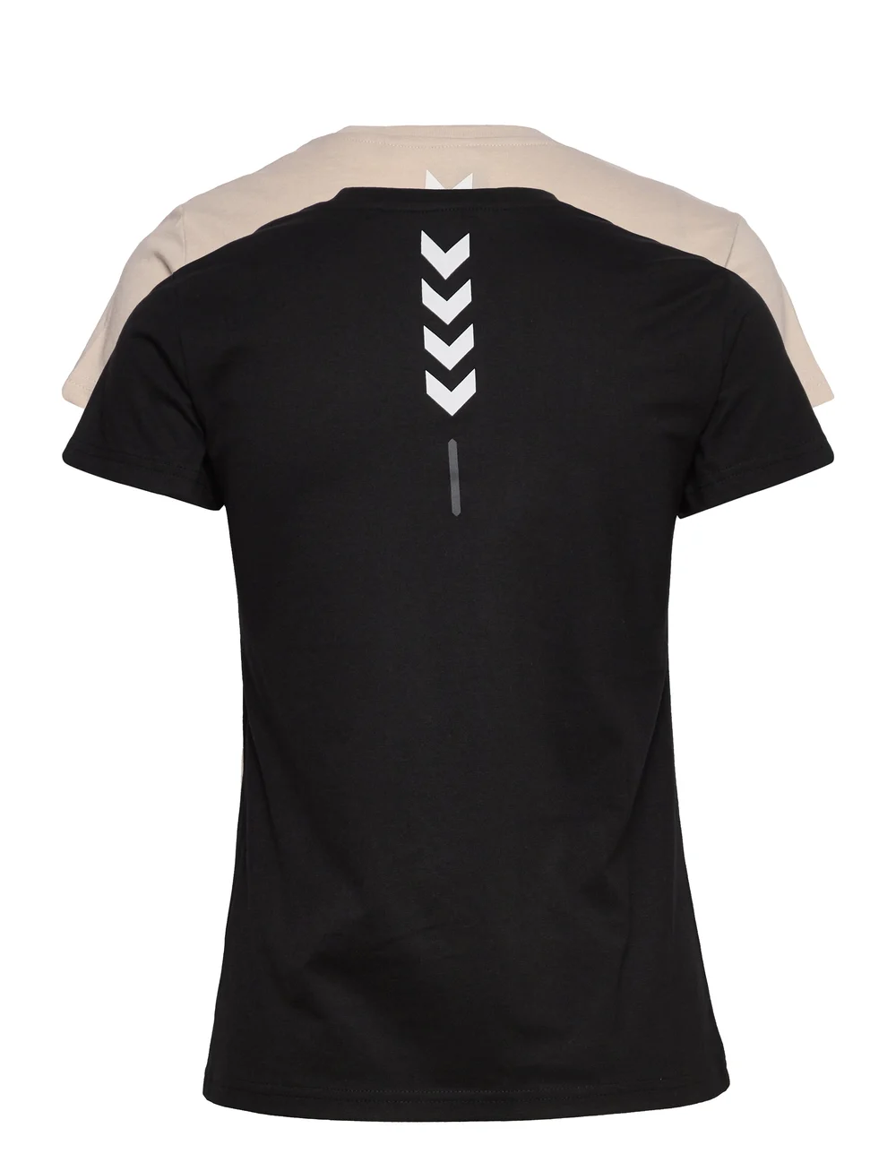 Hummel - hmlTE CALI 2-PACK COTTON T-SHIRT - t-shirts - black/chateau grey - 5