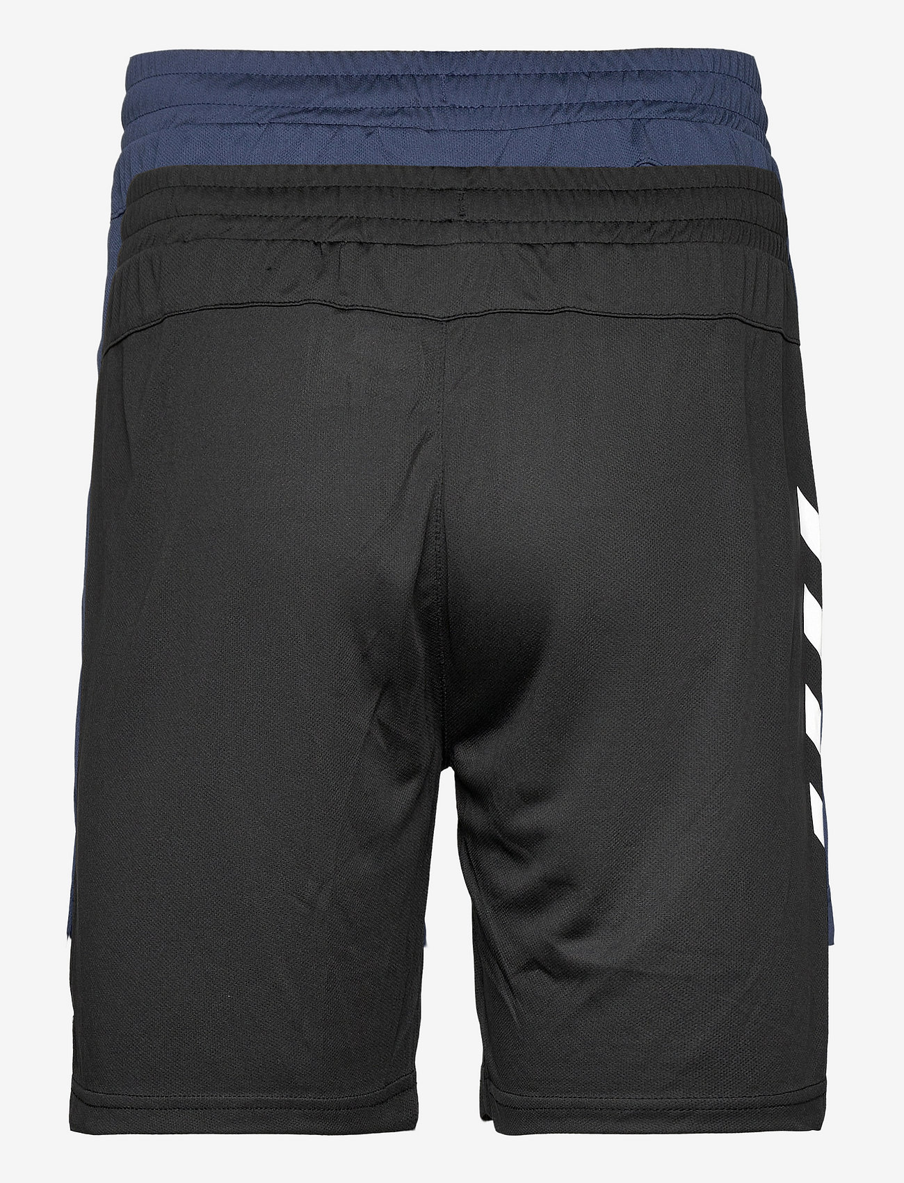 Hummel - hmlTE TOPAZ 2-PACK SHORTS - black/insigina blue - 2