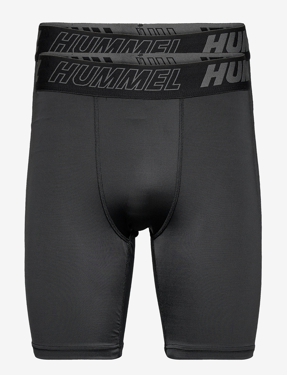 Hummel - hmlTE TOPAZ 2-PACK TIGHT SHORTS - collants d'entraînement - black/black - 0