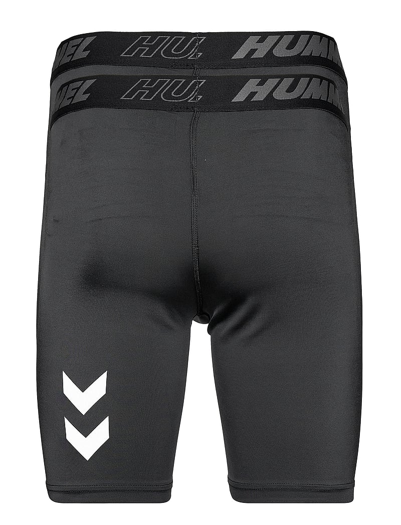 Hummel - hmlTE TOPAZ 2-PACK TIGHT SHORTS - träningstights - black/black - 1