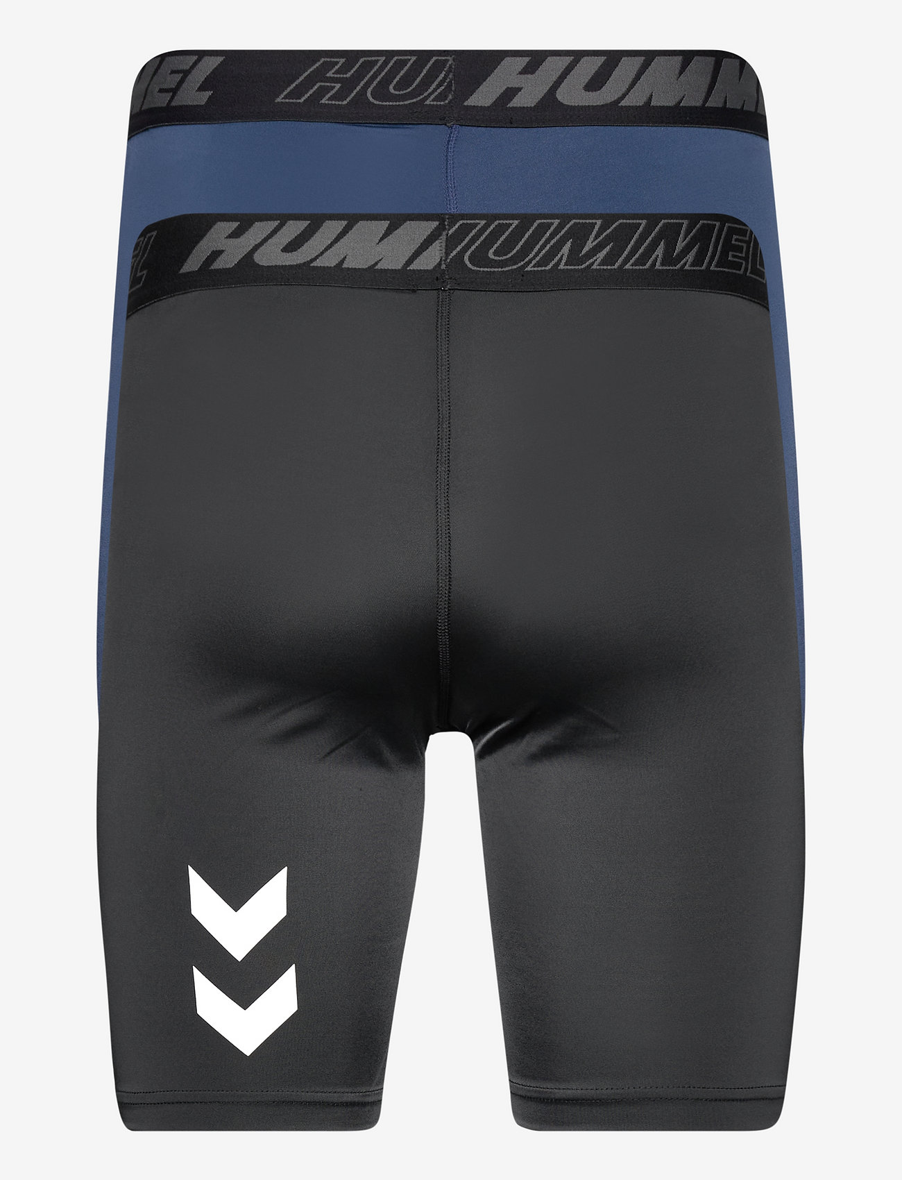 Hummel - hmlTE TOPAZ 2-PACK TIGHT SHORTS - träningstights - black/insigina blue - 1