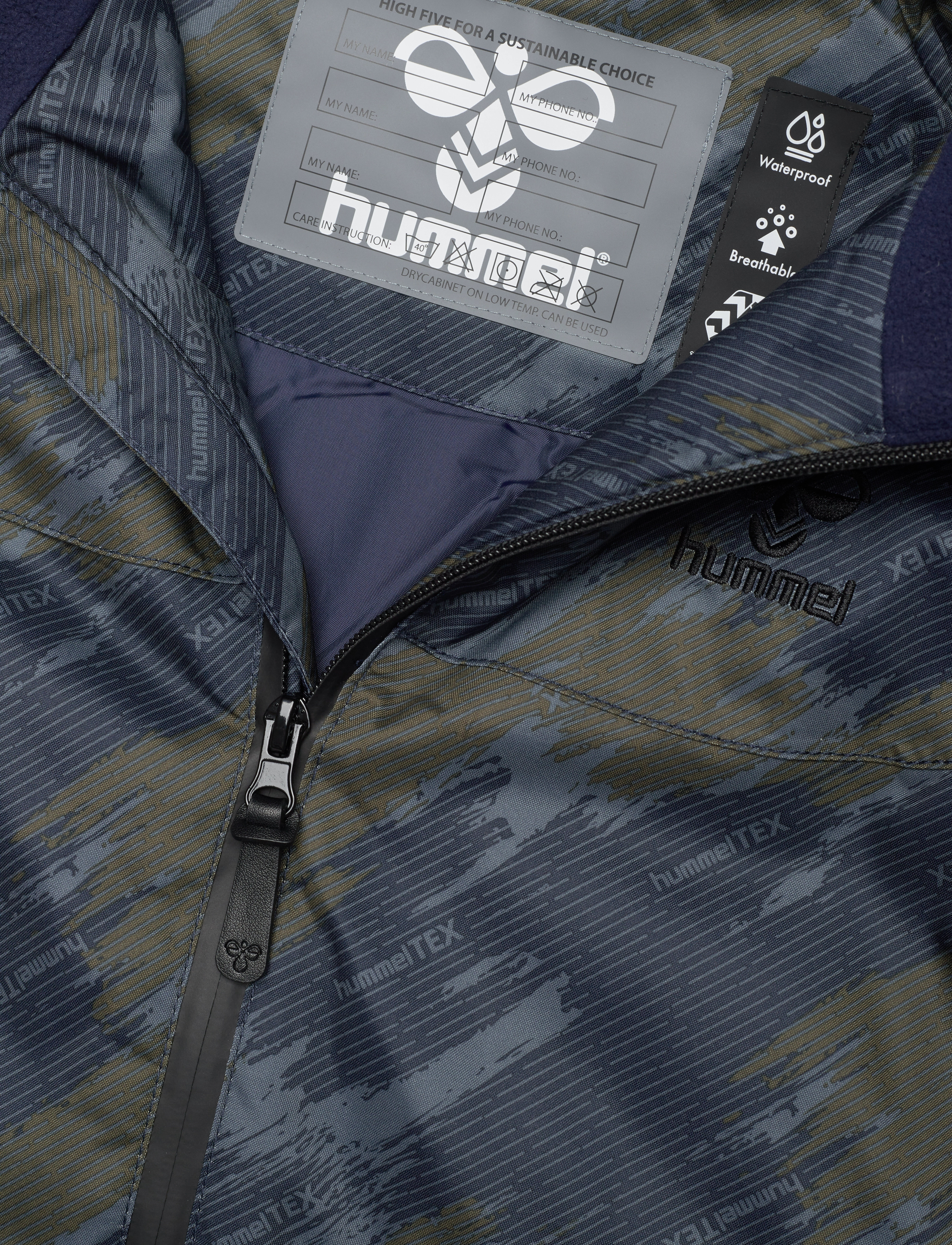Hummel - hmlLOGAN TEX JACKET - fall jackets - dark olive - 2
